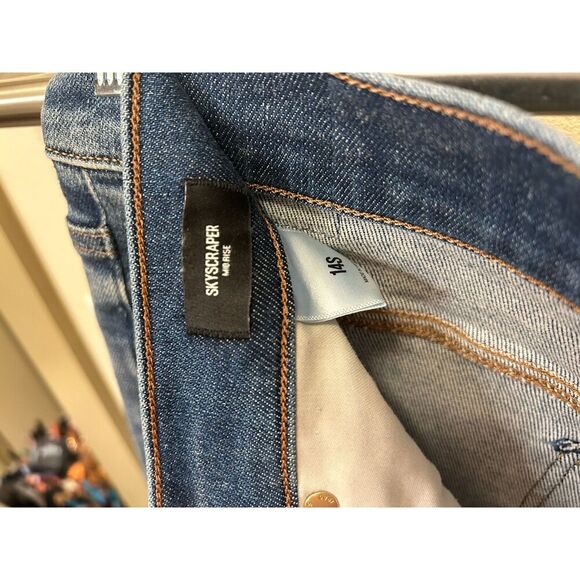 Express Mid Rise Skyscraper Jeans | Women's 14S | 30.5" Inseam - Picture 6 of 6